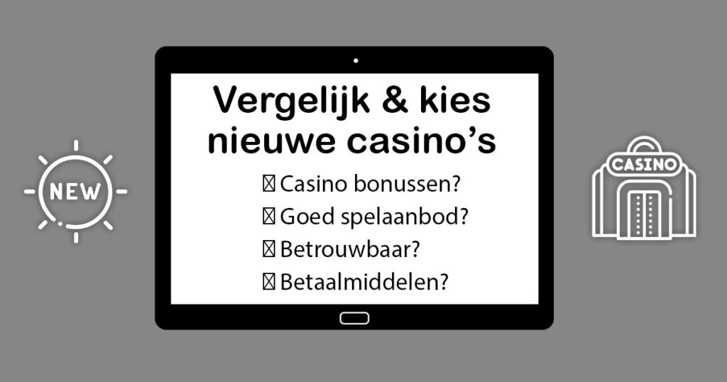nieuw casino kiezen in Nederland