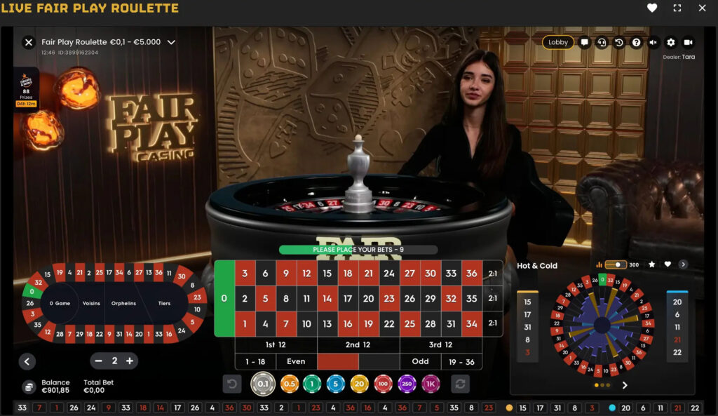 fairplaycasino.nl live roulette tafel