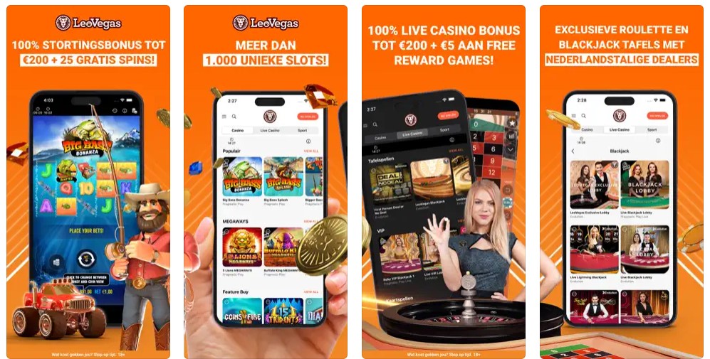 overview of leovegas casino app for ios